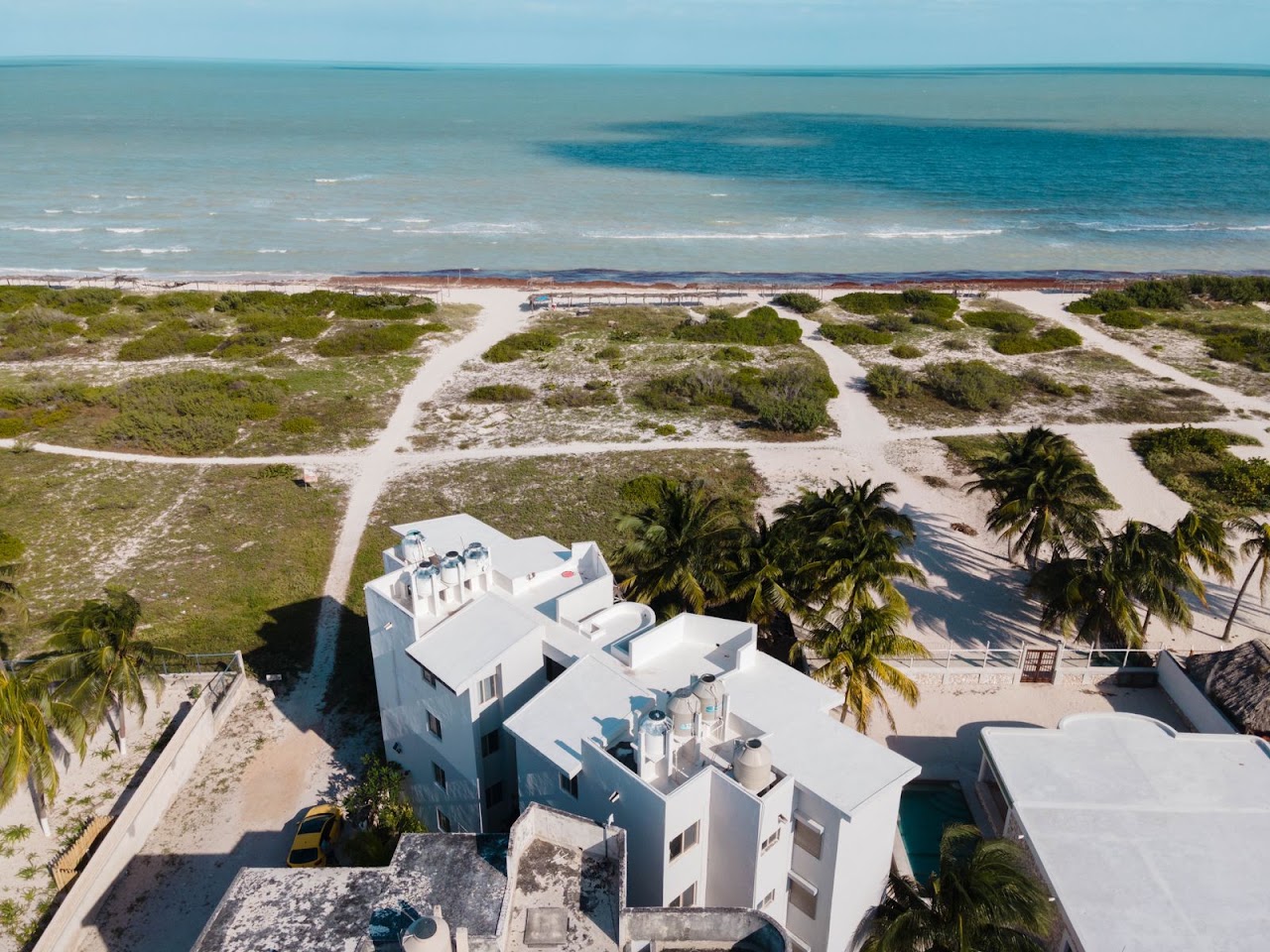 Hoteles en Sisal Yucatán - Mecoh Apartments